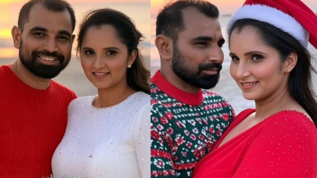 Mohammed Shami and Sania Mirza