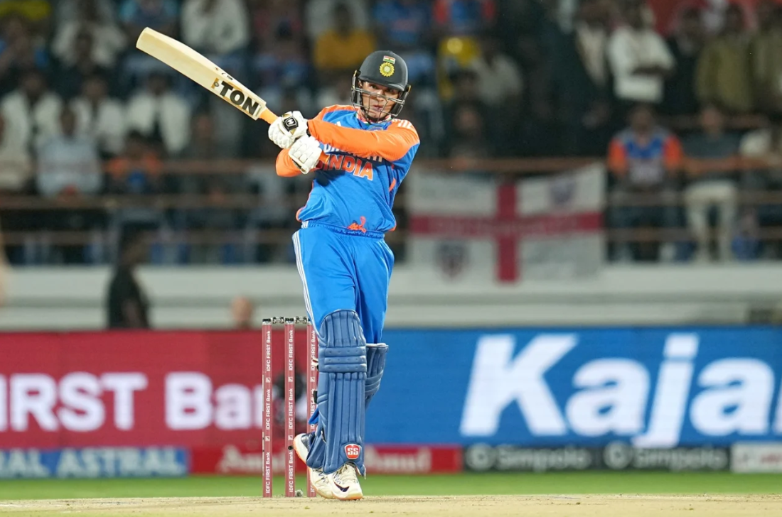 Abhishek Sharma | IND vs ENG | Image: Getty Images