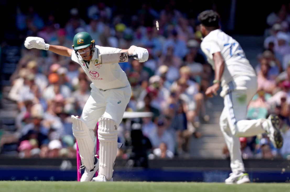 Scott Boland and Mohammed Siraj | IND vs AUS | Image: Getty Images