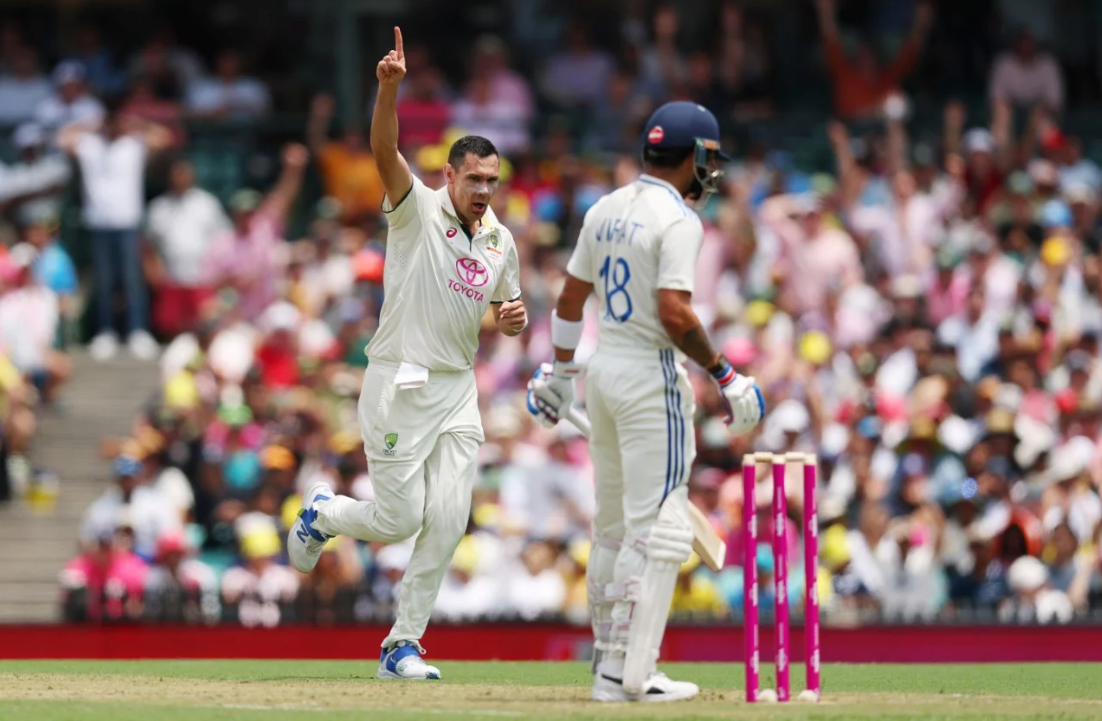 Virat Kohli and Scott Boland | IND vs AUS | Image: Getty Images