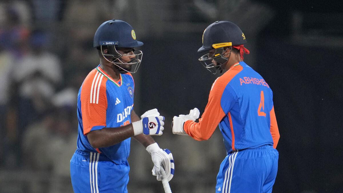 Sanju Samson and Abhishek Sharma | IND vs ENG | Image: Getty Images