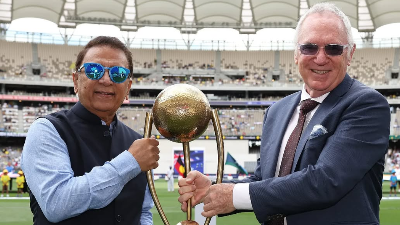 Sunil Gavaskar and Alan Border | IND vs AUS | Image: Getty Images