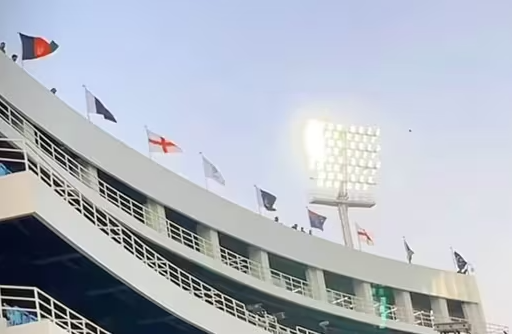 No Indian Flag in Karachi Stadium | CT 2025 | Image: Twitter