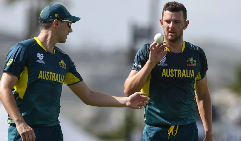 Pat Cummins and Josh Hazlewood | CT 2025 | Image: Getty Images