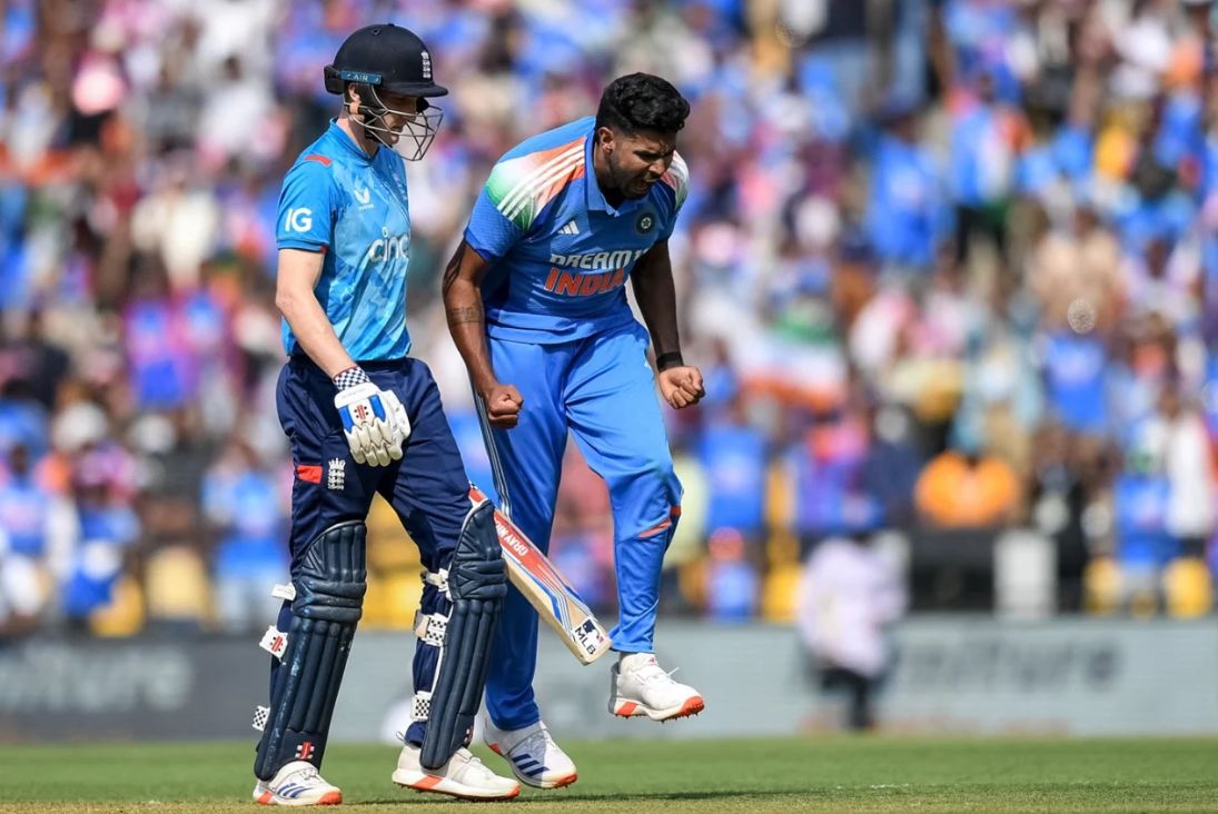 Harry Brook and Harshit Rana | IND vs ENG | Image: Getty Images