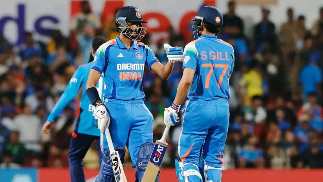 Axar Patel and Shubman Gill | IND vs ENG | Image: Getty Images