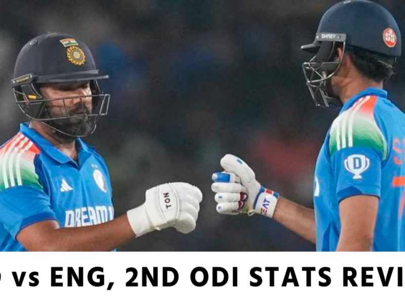 IND vs ENG 2ND ODI STATS REVIEW: কটকে সিরিজ জিতলো টিম ইন্ডিয়া, ভাঙলো মোট ৯ টি রেকর্ড !! 6