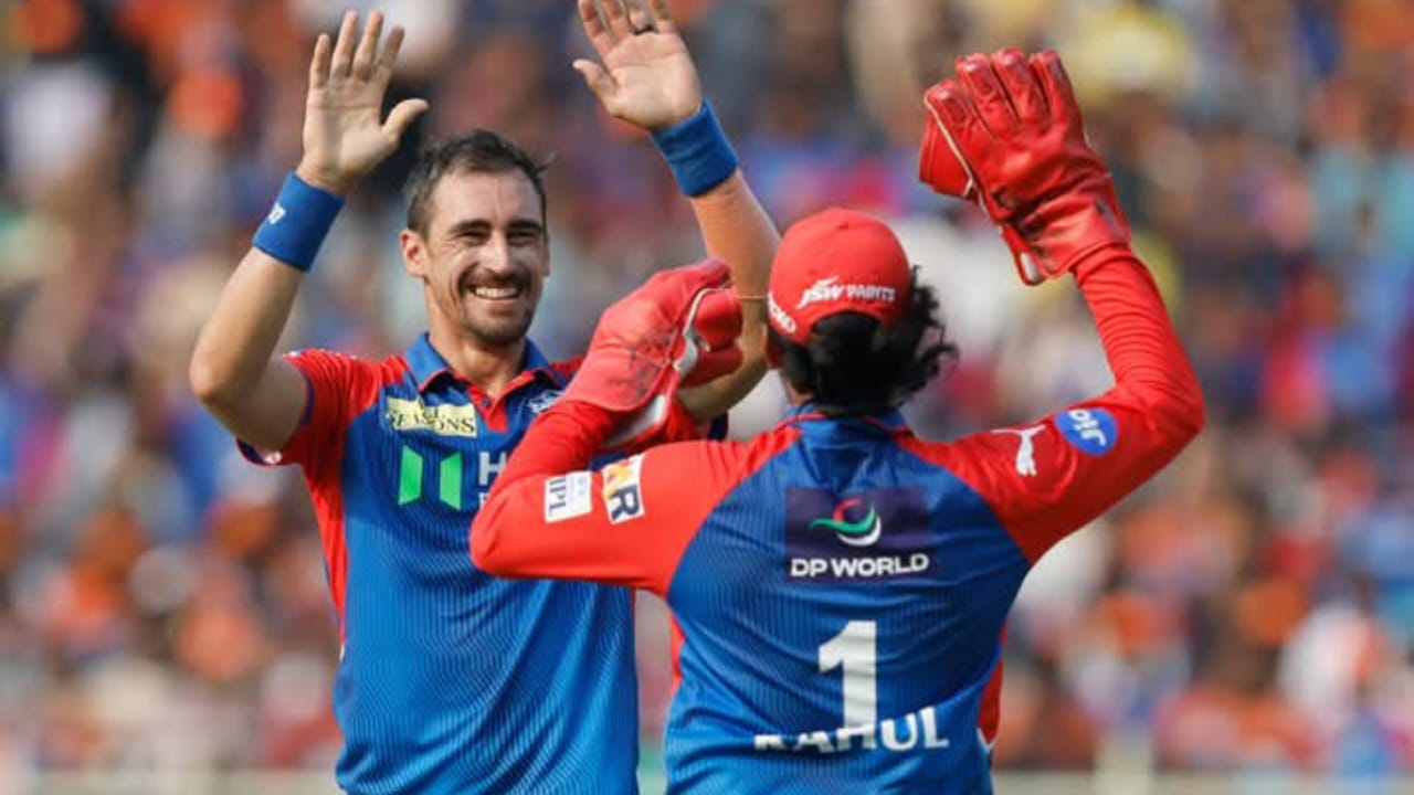 IPL 2025: আইপিএলের দ্বিতীয় পর্বে খেলবেন না মিচেল স্টার্ক, চ্যালেঞ্জের মুখে দিল্লীর প্লে-অফ স্বপ্ন !! 2 Mitchell Starc and KL Rahul | IPL | Image: Getty Images