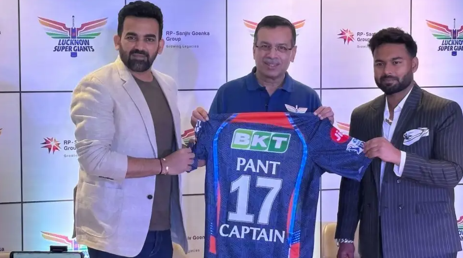 Rishabh Pant, Sanjiv Goenka and Zaheer Khan | IPL | Image: Twitter