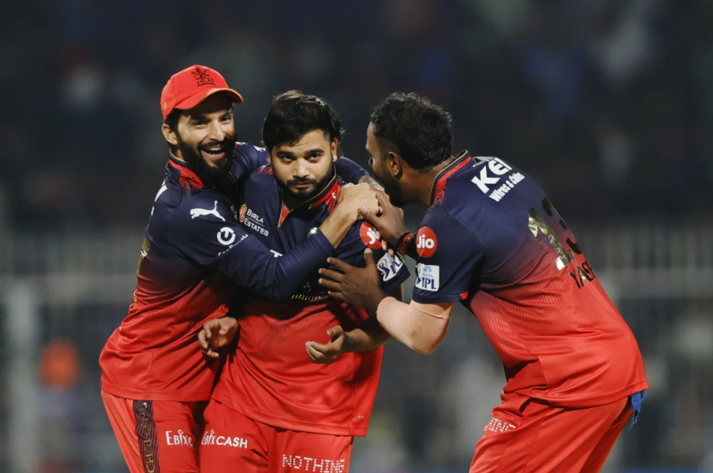 Suyash Sharma, Rajat Patidar and Yash Dayal | IPL | Image: Getty Images