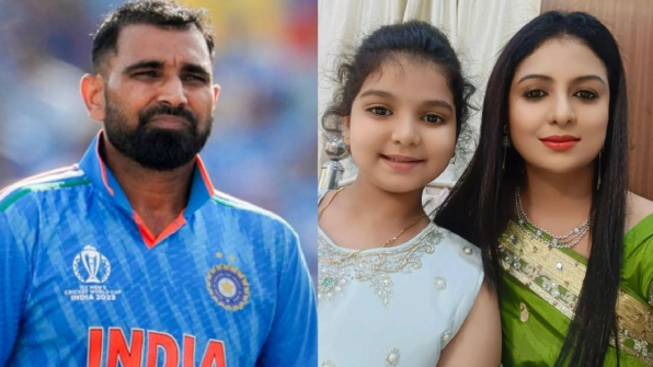 Mohammed Shami, Hasin Jahan and Their Daughter | Image: Twitter