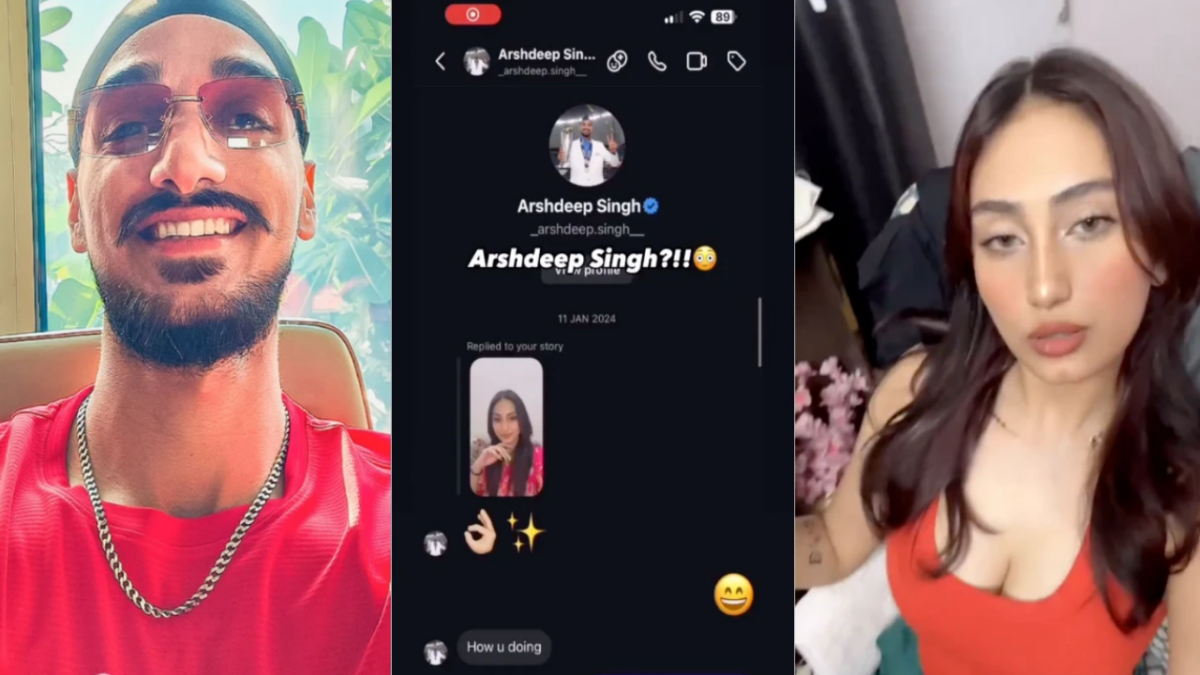 ফাইনাল হারতেই সুন্দরী মেয়ের সাথে ফাঁস হল অর্ষদীপ সিংহের প্রাইভেট চ্যাট, মাথায় হাত তারকা পেসারের !! 1