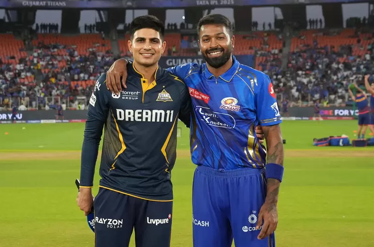 IPL 2025 MI vs GT Toss Report in Bengali: টসে জয় গুজরাতের, মুম্বই বধে বাম হাতি পেসারে আস্থা শুভমানদের !! 5 Shubman Gill and Hardik Pandya | IPL | Image: Getty Images