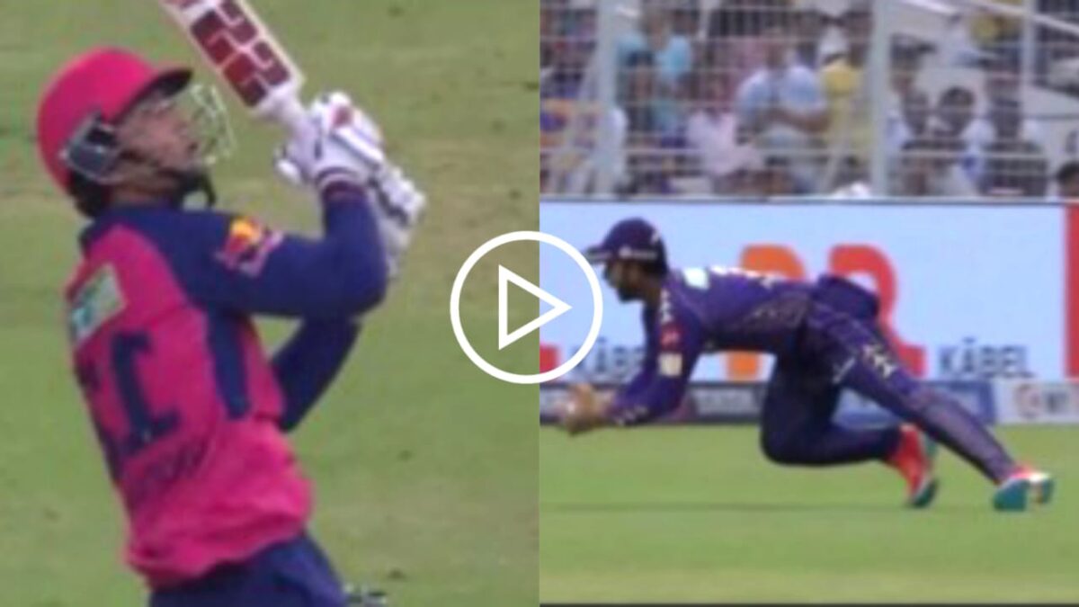 Video: নাইটদের বিপক্ষেও ব্যর্থ বৈভব সূর্যবংশী, দুরন্ত ক্যাচ নিয়ে ফেরালেন আজিঙ্কা রাহানে !! 1