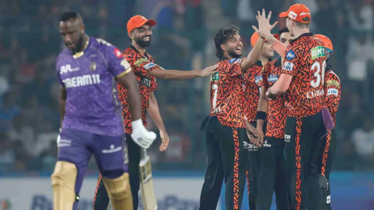 ব্যার্থ রাহানেদের লড়াই, সানরাইজার্সের কাছে ১১০ রানে হারলো KKR !! 1