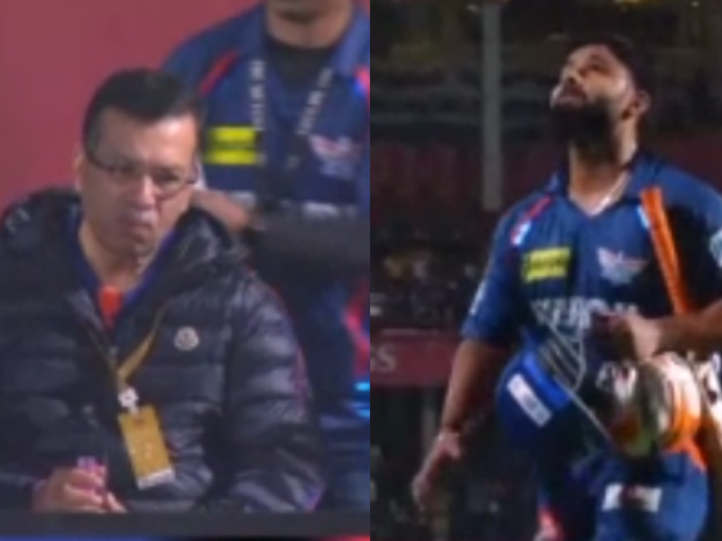ব্যাট ফসকালেও ক্যাচ আউট ঋষভ পন্থ, দম আটকে যাওয়ার অবস্থা গোয়েঙ্কার !! 3