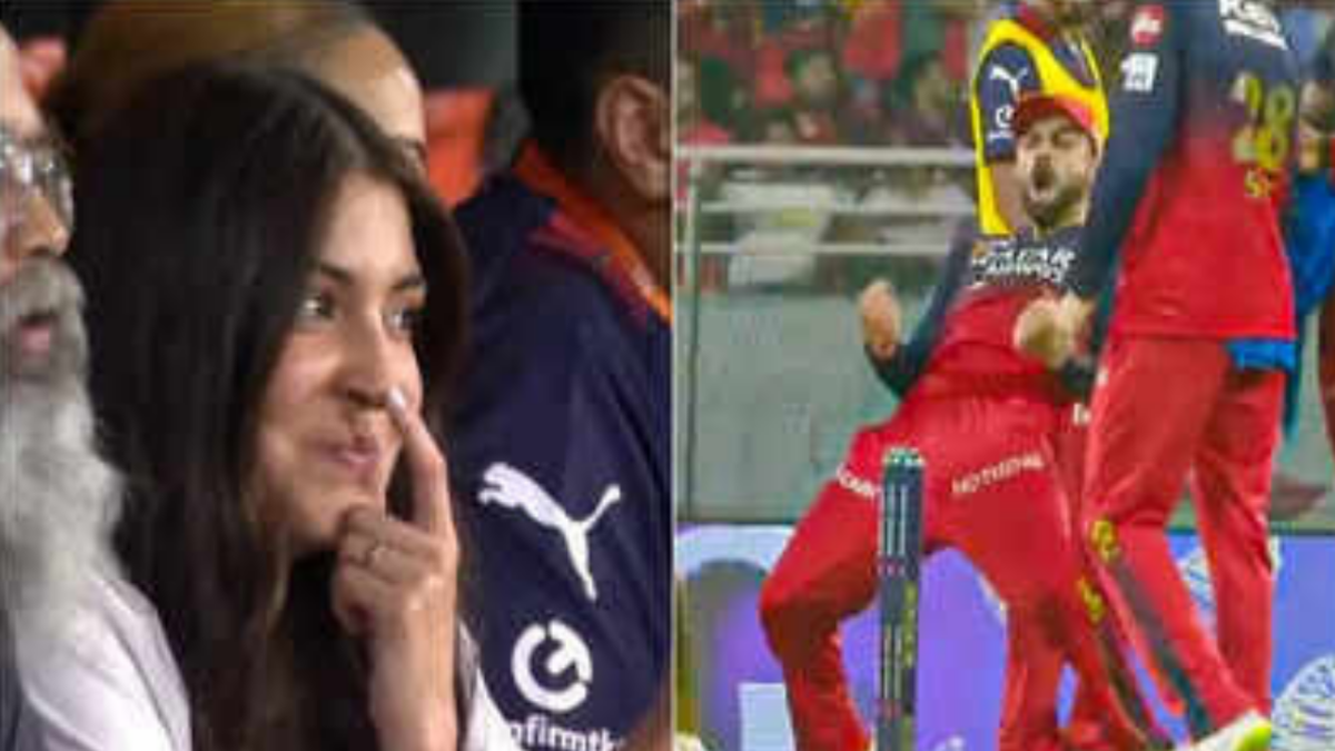 বিরাট কোহলির অশ্লীল উদযাপন দেখে মুখ ঢাকলেন স্বয়ং অনুষ্কা শর্মা, ভিডিও ভাইরাল !! 1