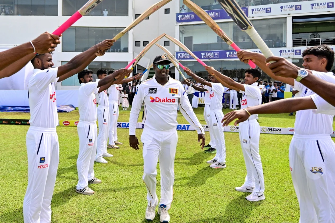 ভারত-ইংল্যান্ড টেস্টের মাঝেই অবসর তারকা ক্রিকেটারের, সোশ্যাল মিডিয়ায় শুভেচ্ছা জানালেন জয় শাহ !! 2 Angelo Mathews Bids Farewell to Test Cricket | টেস্ট | Image: Getty Images