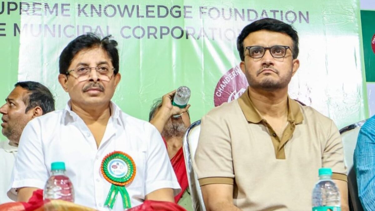 Snehasish Ganguly and Sourav Ganguly