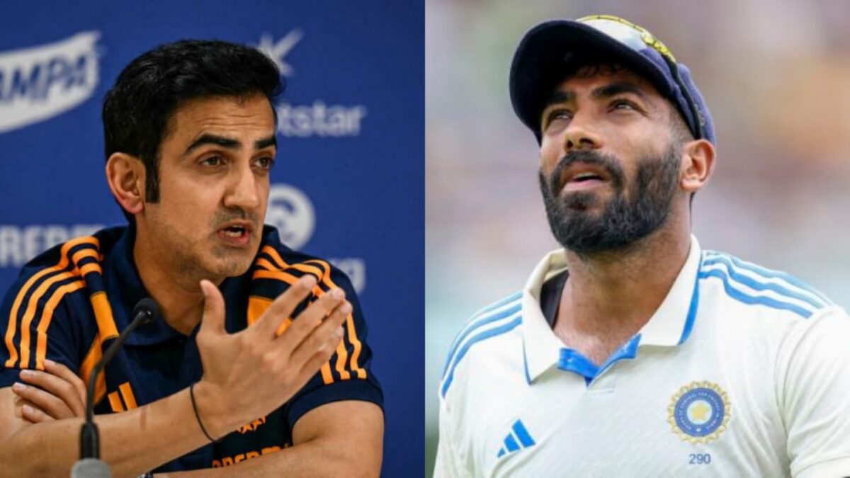 Gautam Gambhir And Jasprit Bumrah