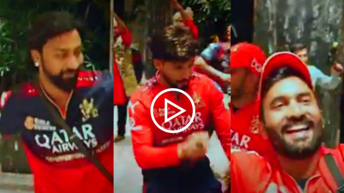 "লুট-পুট গায়া...", হোটেলে ফিরতেই বাচ্চাদের মতো লুটিয়ে পড়ে নাচলেন বিরাট কোহলি, সাথ দিলেন 'ক্যাপ্টেন' পাটিদার-ক্রুনাল-দীনেশ কার্তিক !! 1