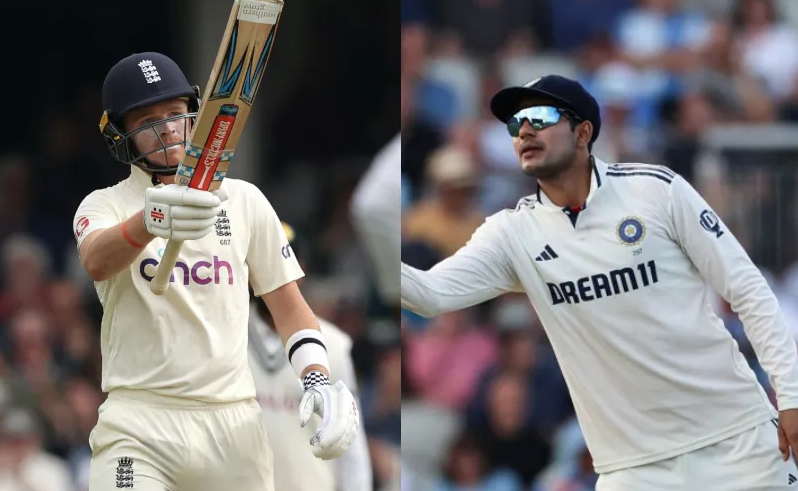 IND vs ENG 5th Test Toss Report in Bengali: বুমরাহ'কে ছাড়াই ওভালে নামছে টিম ইন্ডিয়া, ইংল্যান্ড একাদশেও রয়েছে চার পরিবর্তন !! 5 Ollie Pope and Shubman Gill | Image: Twitter