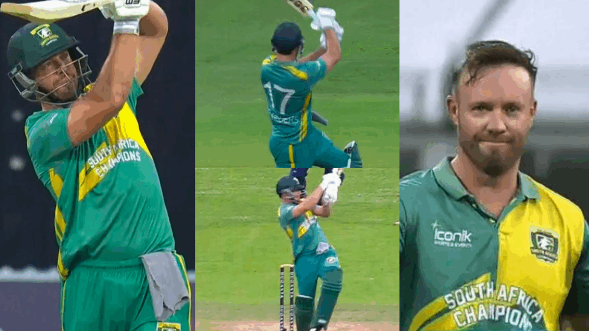 ৬,৬,৬,৬,৬,৬… WCL'এ আগ্রাসী মেজাজে এবি ডি ভিলিয়ার্স, খেললেন ২২ বলে ১০২ রানের বিধ্বংসী ইনিংস !! 1