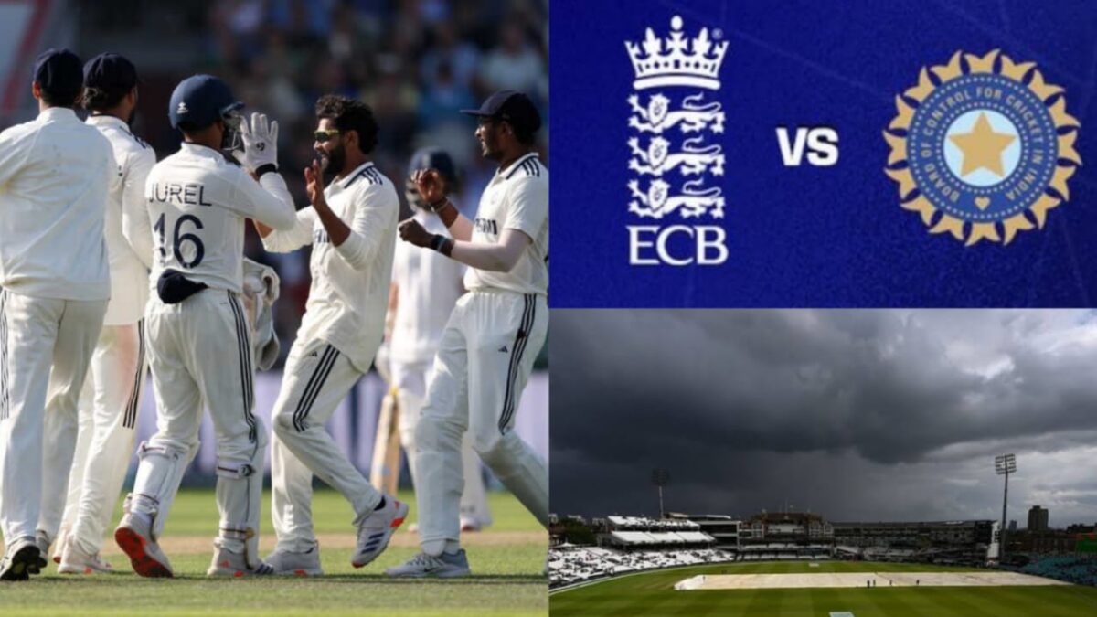 IND vs ENG: ওভালের আকাশে কালো মেঘ, পঞ্চম টেস্টে ভারতের মরণ-বাঁচন ম্যাচে বাধা বৃষ্টি !! 1