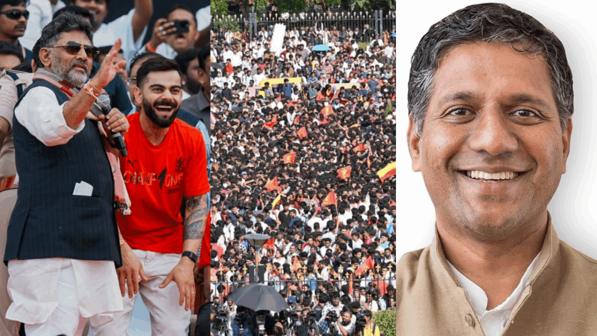 "বিপাকে পরেই সরকার কোহলিকে দায়ী..." পদপিষ্ট কাণ্ডে বিরাটের পাশে বিজেপি !! 1