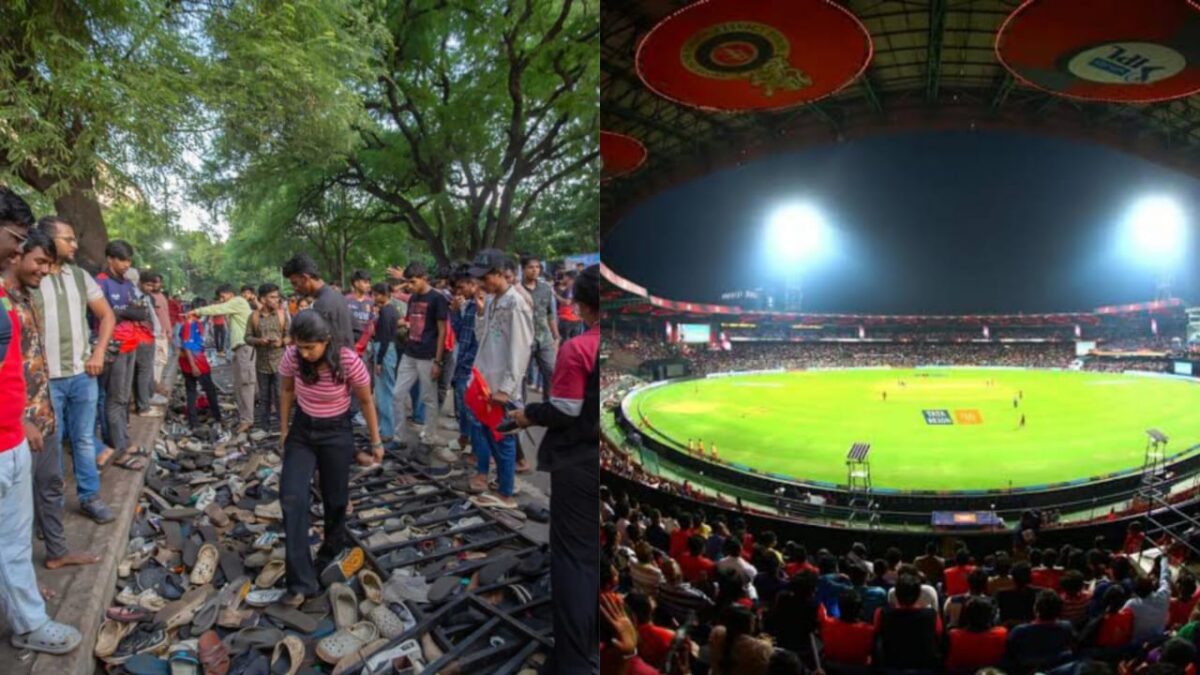 পদপিষ্ট হ‌ওয়ার ঘটনায় জের, অনির্দিষ্টকালের জন্য অন্ধকারে ডুবলো চিন্নাস্বামী স্টেডিয়াম !! 1