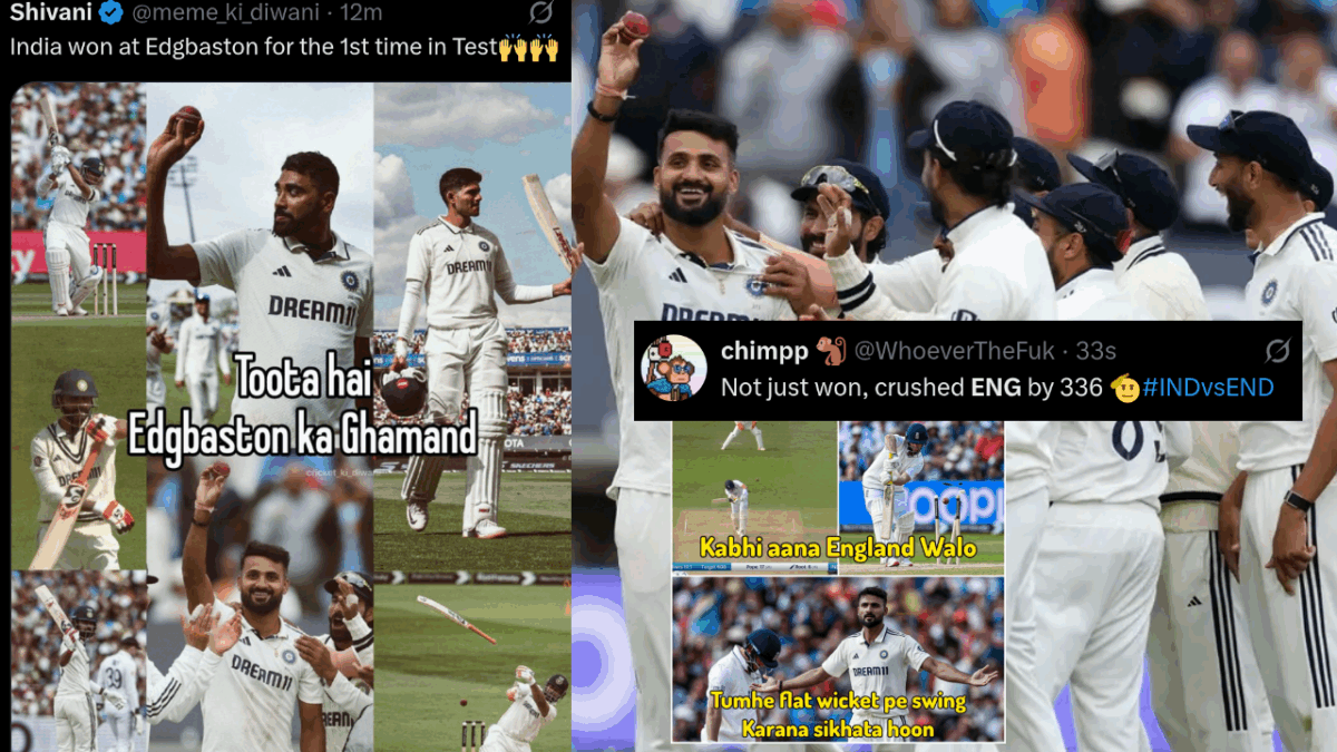 "ভাঙলো ইংরেজদের গর্ব..." এজবাস্টনে ইতিহাস গড়লো টিম ইন্ডিয়া, স্টোকসদের ৩৩৬ রানে হারিয়ে শুরু হলো চর্চা !! 1