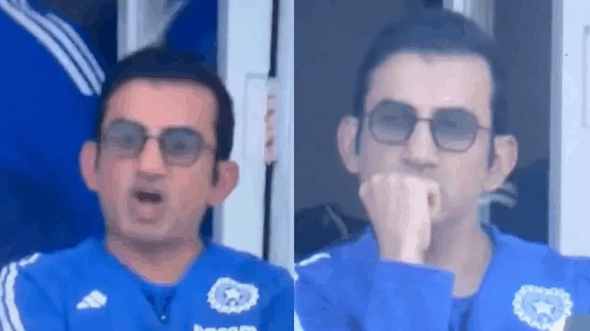 “চল হাট বো@#%...” রুট আউট হতেই মেজাজ হারালেন গৌতম গম্ভীর, অকথ্য ভাষায় দিলেন গালি !! 1