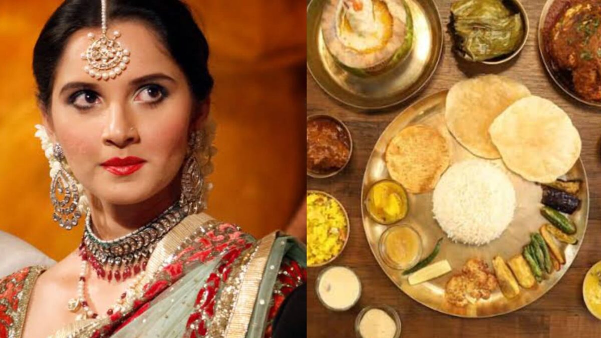 শুরু হয়ে গেলো সানিয়া মির্জার বিয়ের প্রস্তুতি, আইবুড়ো ভাতের মেনুতে বাঙালি খাবারের সুস্বাদু পদ !! 1