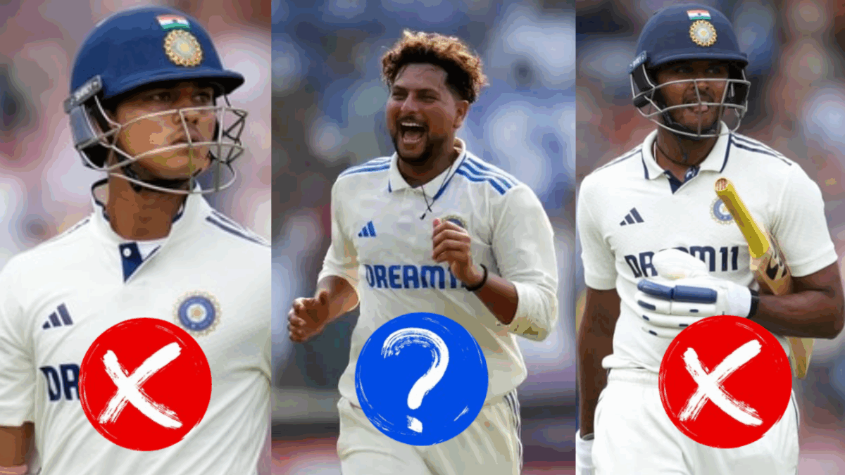 বাদ জয়সওয়াল-সুদর্শন, এন্ট্রি নিচ্ছেন বাংলার ২ তারকা, প্রকাশ্যে ইংল্যান্ডের বিরুদ্ধে ভারতের পঞ্চম টেস্টের একাদশ !! 1
