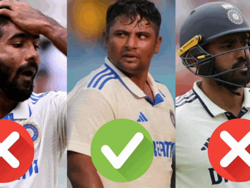 বাদ বুমরাহ-করুণ-পন্থ, এন্ট্রি নিচ্ছেন সরফরাজ-শ্রেয়স, প্রকাশ্যে ইংল্যান্ডের বিরুদ্ধে ভারতের পঞ্চম টেস্টের স্কোয়াড !! 1