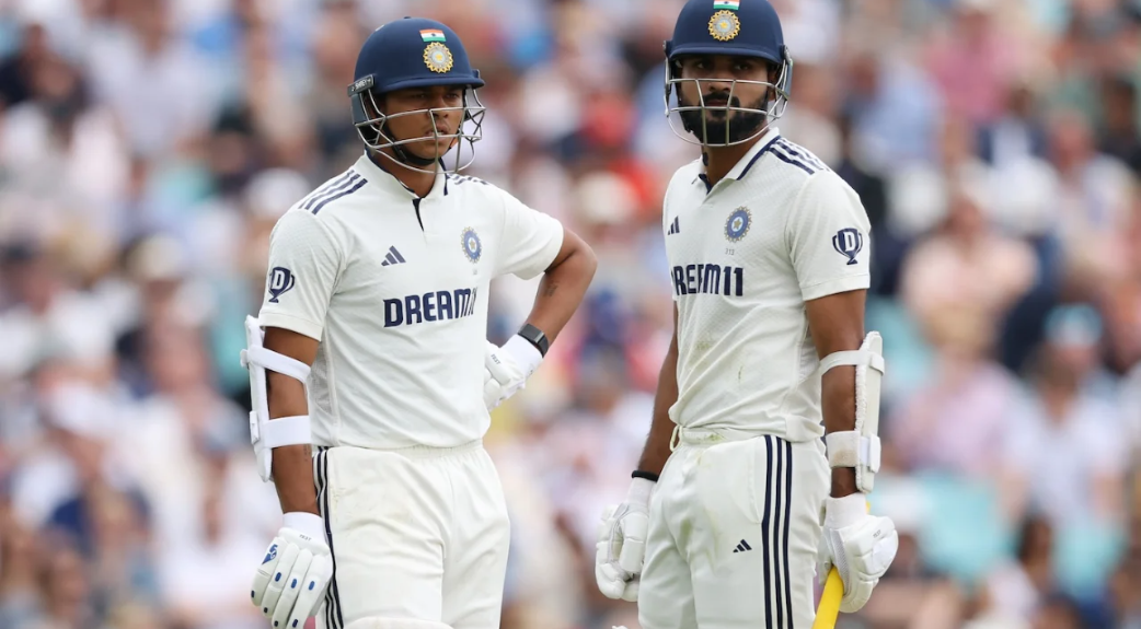 IND vs ENG 5th Test: শেষ বলে উইকেট সিরাজের, জমজমাট ক্লাইম্যাক্সের দিকে এগোচ্ছে ওভাল টেস্ট !! 2 Yashasvi Jaiswal and Akash Deep | IND vs ENG | Image: Getty Images