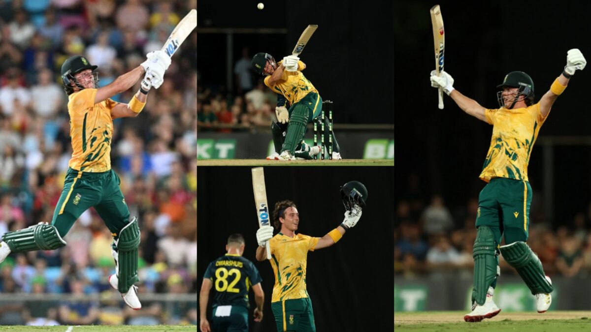 dewald-brevis-century-vs-australia