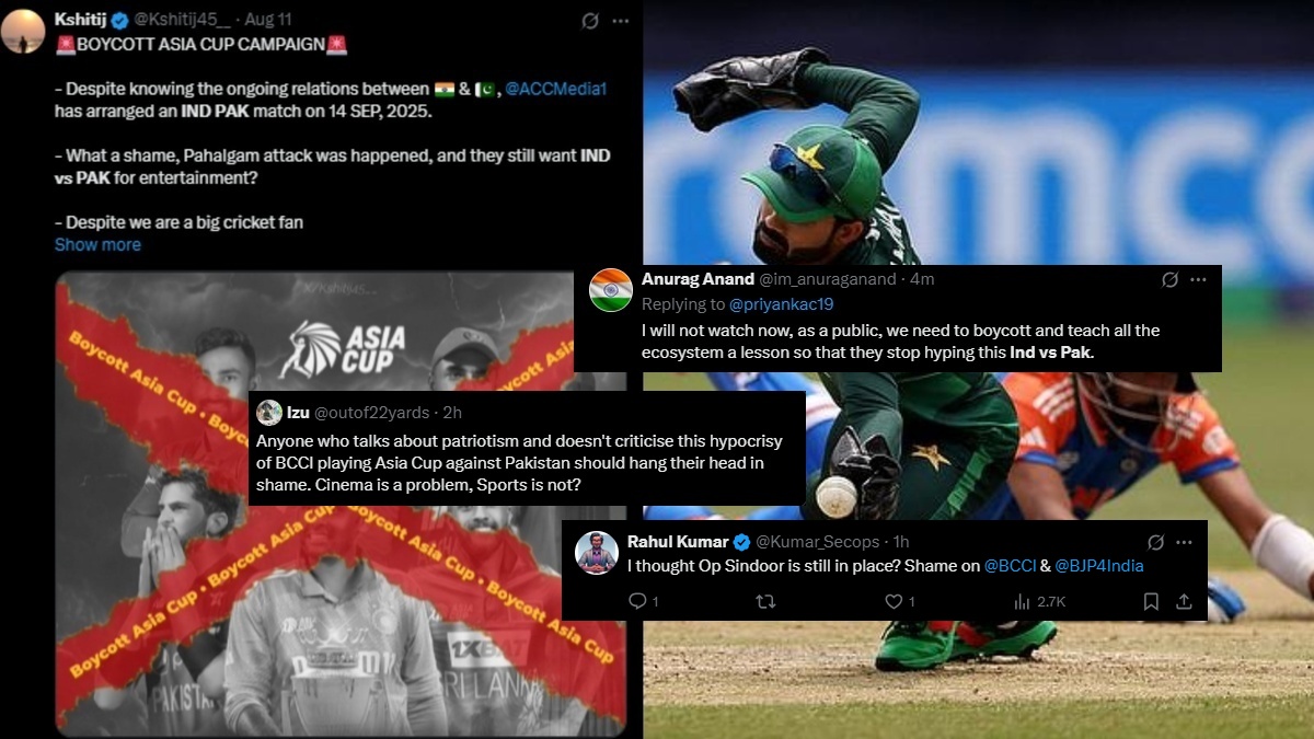 “সামান্য লজ্জাও নেই…” স্কোয়াড ঘোষণার দিনেও চর্চায় ভারত-পাক ম্যাচ, বোর্ডের বিরুদ্ধে সোচ্চার নেটজনতা !! 1
