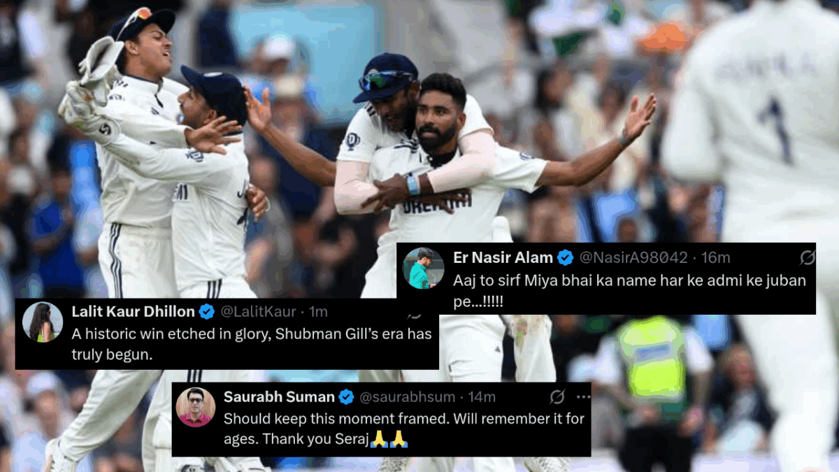 "সেরার সেরা কামব্যাক..." ওভালে দুর্দান্ত প্রত্যাবর্তন টিম ইন্ডিয়ার, সমাজ মাধ্যমে শুরু হলো চর্চা !! 1