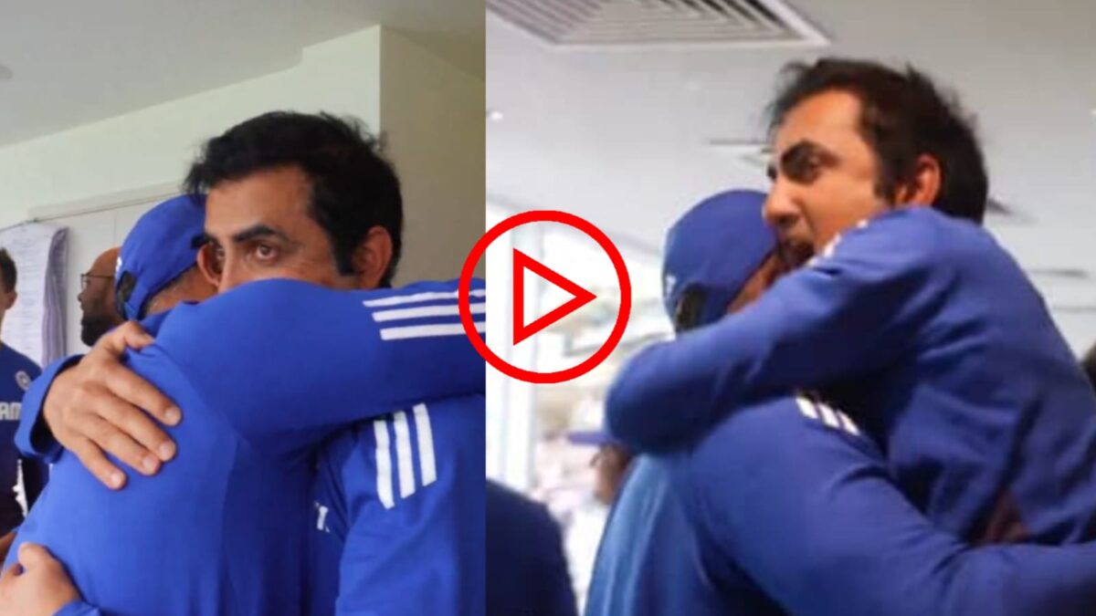 পাগলের মতো কোলে উঠে চিৎকার, গম্ভীরের ওভাল টেস্ট জয়ের বিরল উদযাপনের ভিডিও ভাইরাল !! 1