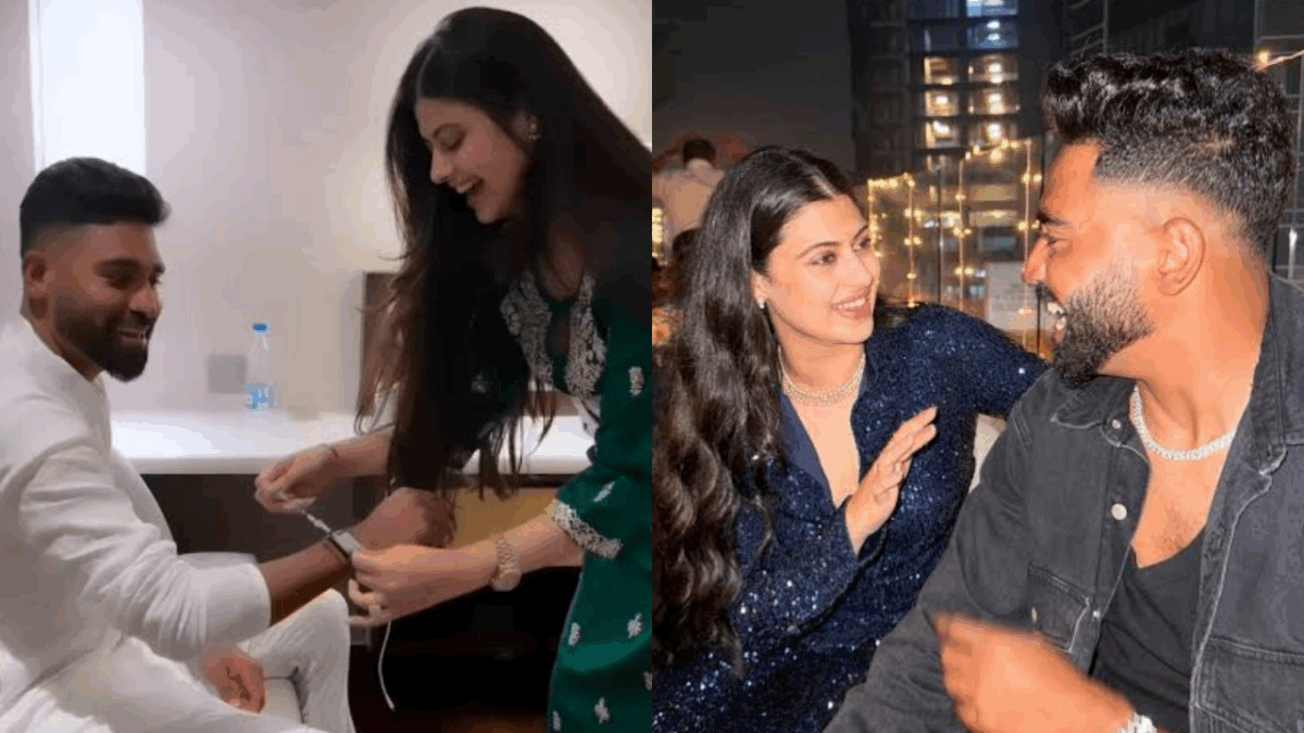 গার্লফ্রেন্ডকে 'বোন' বানালেন মহম্মদ সিরাজ, ভিডিও প্রকাশ্যে আসতেই তৈরি হলো চাঞ্চল্য !! 1