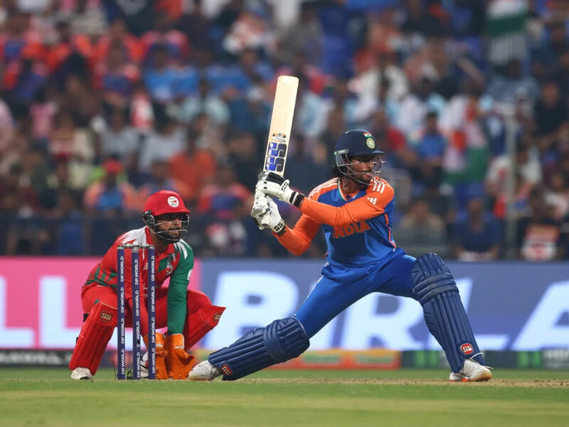 india-reaches-decent-total-vs-oman, aisa cup 2025