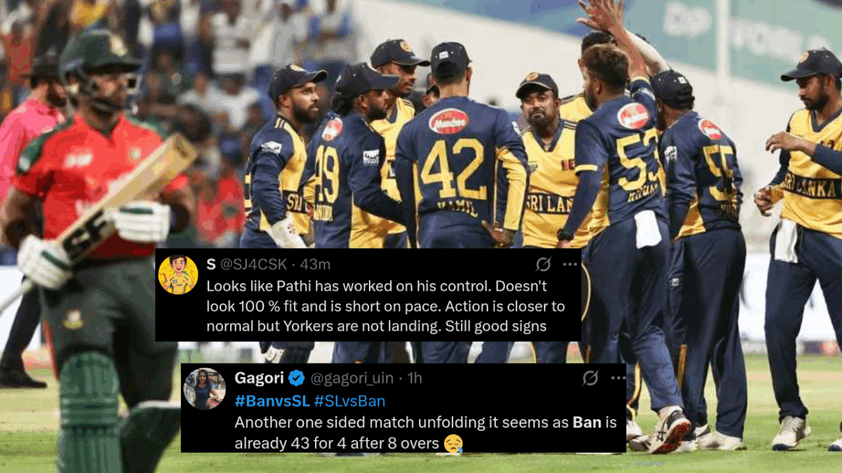 "এদের খেলার যোগ্যতা নেই..." শ্রীলঙ্কার বিরুদ্ধে ১৩৯ রানে গুটিয়ে গেল বাংলাদেশের ব্যাটিং, সমাজ মাধ্যমে শুরু হলো চর্চা !! 1
