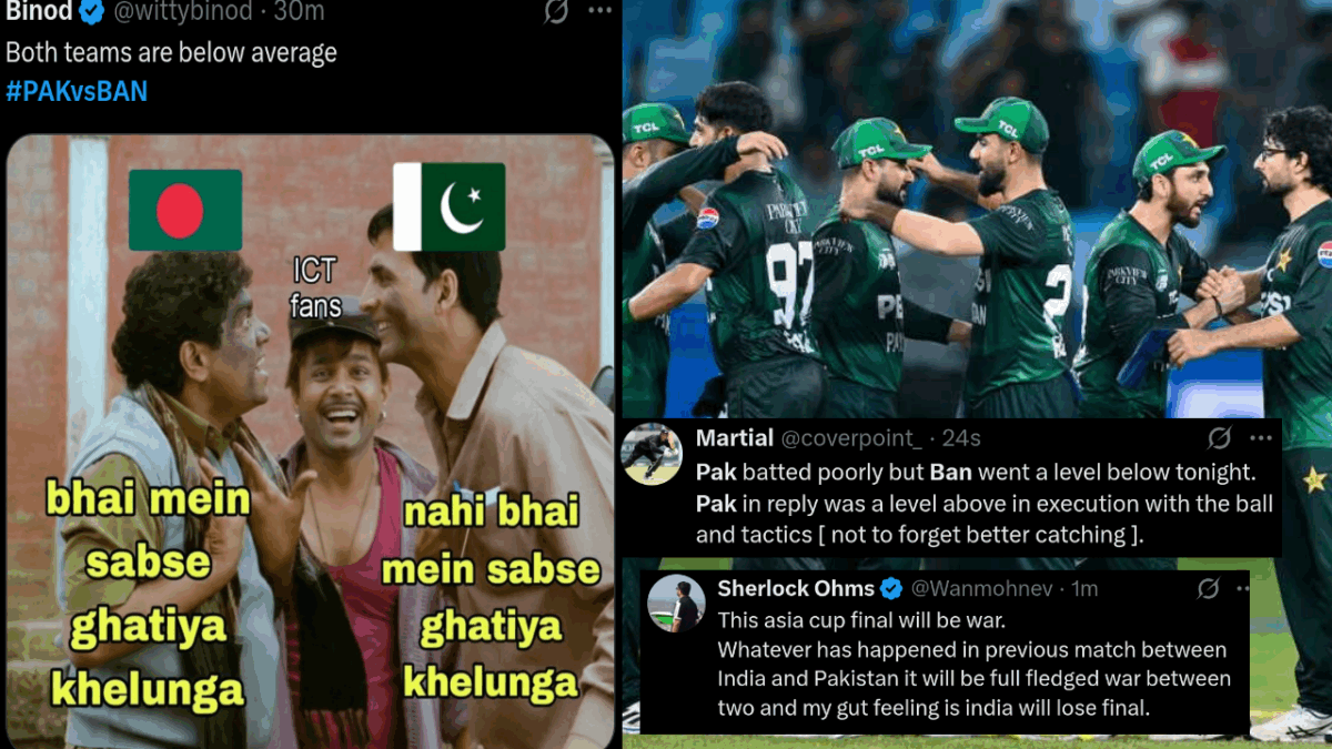 PAK vs BAN Asia Cup 2025: "এদের কোনো যোগ্যতা নেই..." এশিয়া কাপ থেকে বিদায় বাংলাদেশ, সোশ্যাল মিডিয়ায় ট্রলের বন্যা !! 1