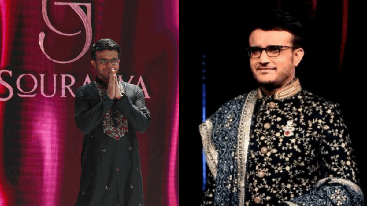 ফ্যাশন র‌্যাম্পে মহারাজ, লঞ্চ হল সৌরভের ‘সৌরগ্য’ !! 1