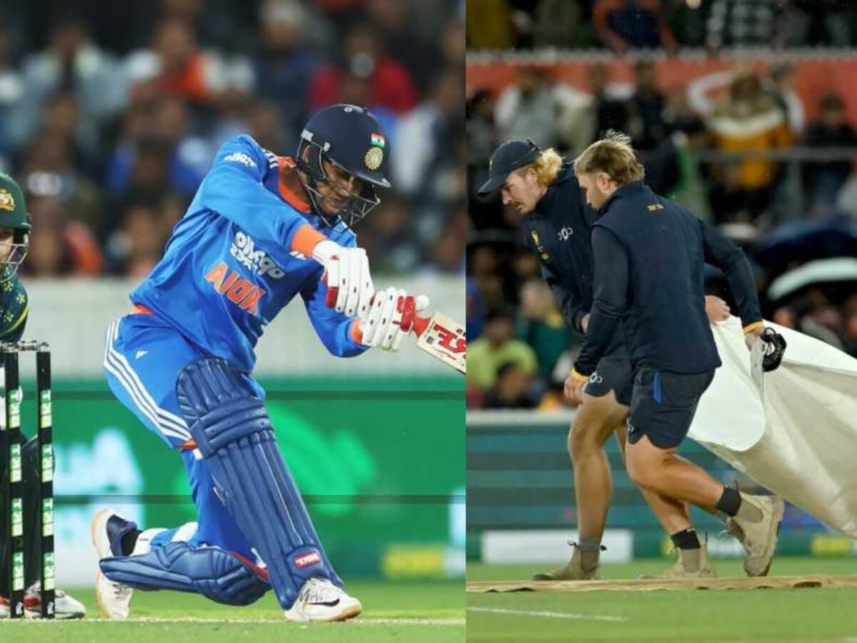 বৃষ্টির কারণে ভেস্তে গেল প্রথম টি-টোয়েন্টি ম্যাচ, ১০ ওভার‌ও খেলতে পারল না ভারত-অস্ট্রেলিয়া !! 14