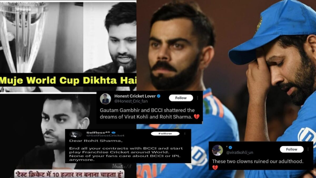 "ওদের সাথে ছেলেখেলা করছে...", রোহিত-বিরাটকে নিয়ে BCCI'এর সিদ্ধান্তে সোশ্যাল মিডিয়ায় সমালোচনার ঝড় !! 1