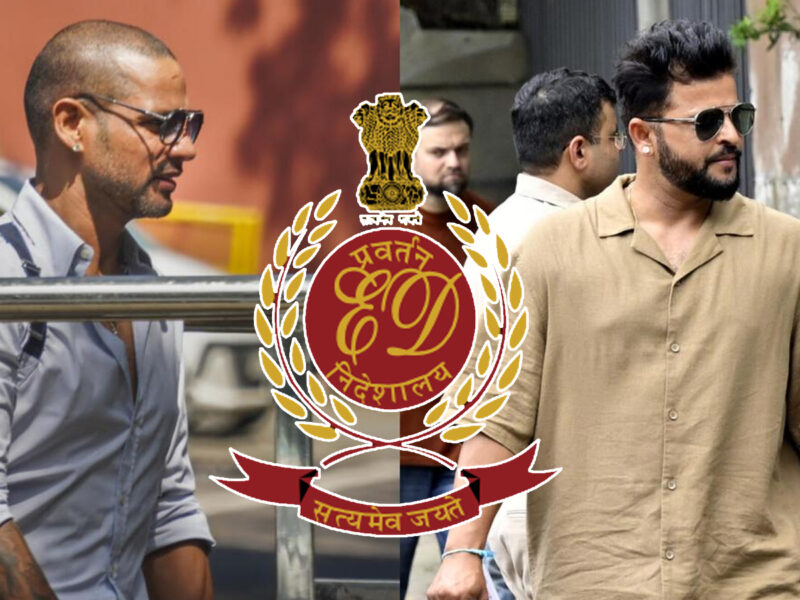 ED'র খপ্পরে সুরেশ রায়না-শিখর ধাওয়ান, বেটিং অ্যাপ কেলেঙ্কারি মামলায় বাজেয়াপ্ত হল ১১.১৪ কোটির সম্পত্তি !! 5