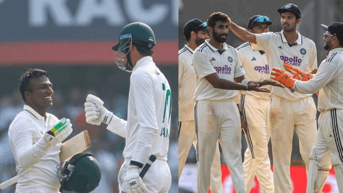 IND vs SA: গুয়াহাটিতে বেসামাল টিম ইন্ডিয়া, মুথুসামি–জ্যানসেনের দাপুটে ব্যাটিংয়ে চালকের আসনে দক্ষিণ আফ্রিকা !! 1