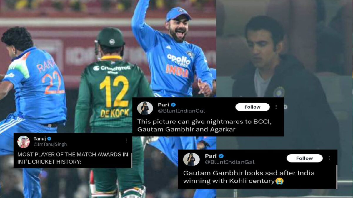 "বিরাটের জন্যেই গম্ভীরের মুখ রক্ষা..", প্রোটিয়াদের বিপক্ষে জয়ের পর ভারতীয় দল নিয়ে চর্চায় নেটিজেনদের বার্তা !! 1